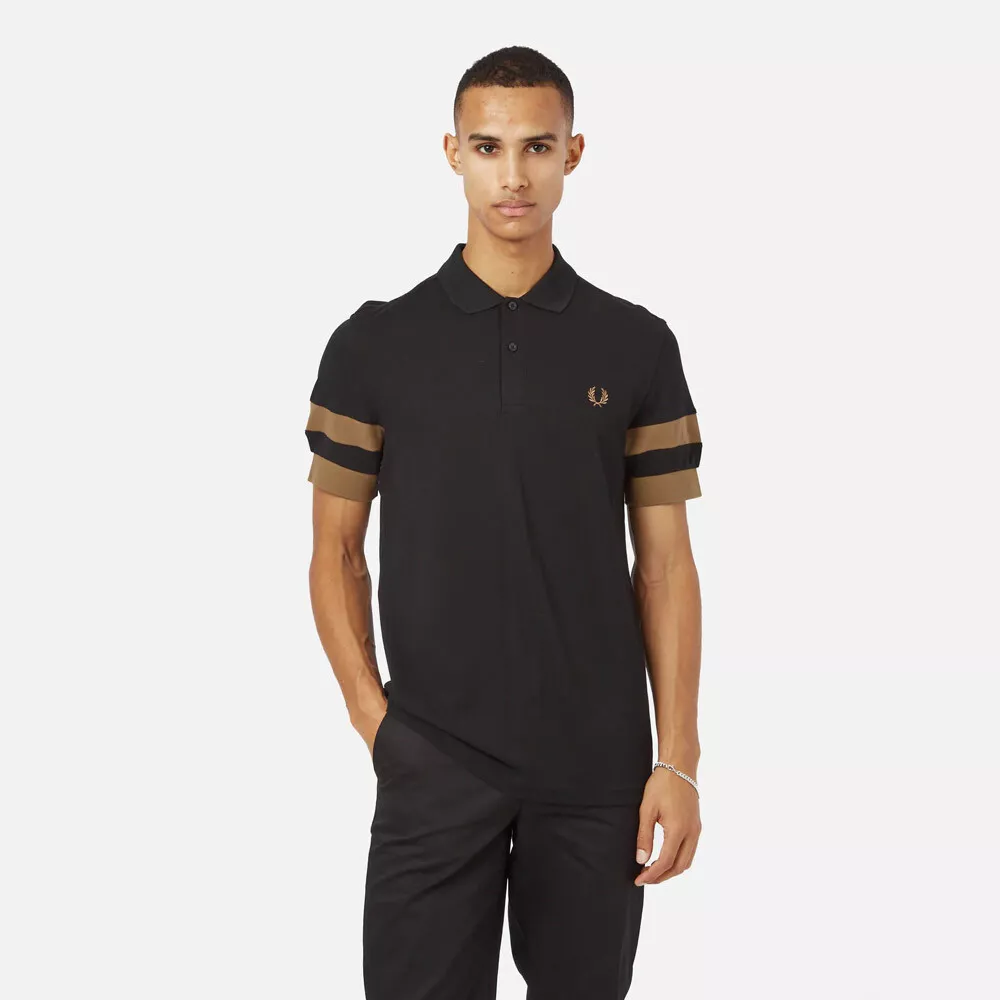 Mens black fred perry polo cheap