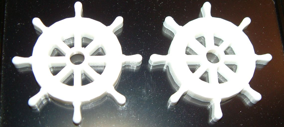 Retainers Ship Loading OE-Tech Rubber Reel to Reel spool holder retainers Ship's Wheel Made in ...