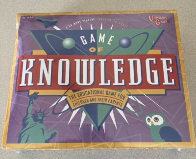 1995 SEALED Game of Knowledge The Educational Game for Children & Their Parents