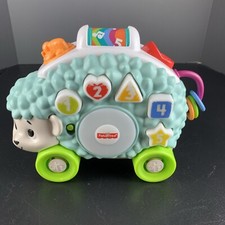 1990A  Fisher Price LINKIMALS Happy Shapes HEDGEHOG - FYK58, Developmental Toy