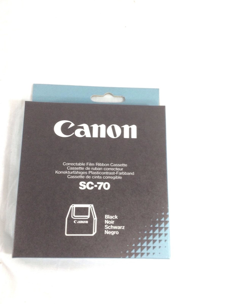 SC 70 Correctable Film Ribbon Canon Black