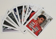 AYRTON SENNA JobLot Set Bulk Autografo Firmato FOTO Stampe Regalo FORMULA UNO