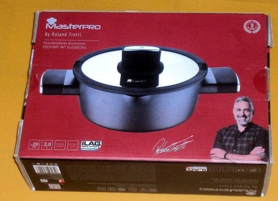 Kollektion Masterpro by ''Roland Trettl Masterpro '' Alumium Topf  Ø 20 cm  Glasde