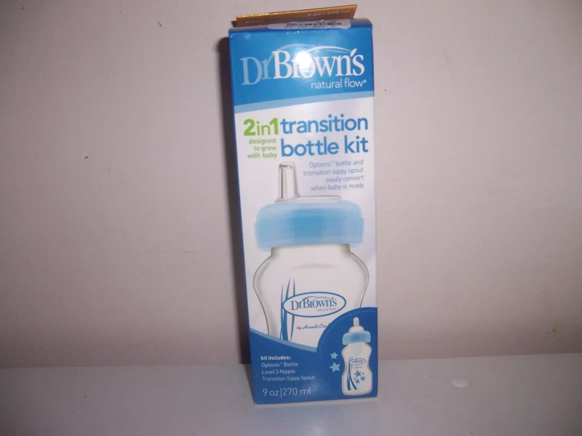 Dr brown's 2 in hotsell 1 transition bottle kit