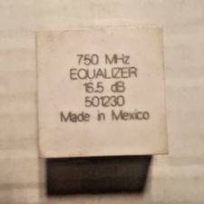 SCIENTIFIC ATLANTA 501230 16.5DB/750MHZ  Equalizer