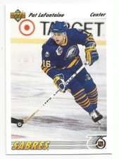 PAT LAFONTAINE 1991-92 UPPER DECK CARD NM-MT CONDITION
