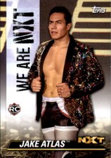 Jake Atlas 2021 Topps WWE NXT We Are NXT Rookie Card #NXT-23