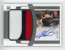 2020 Panini National Treasures Baseball ZACK COLLINS Rookie Patch Auto #d 81/99