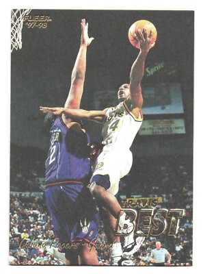1997-98 Fleer NBA Basketball Indiana Pacers Travis Best