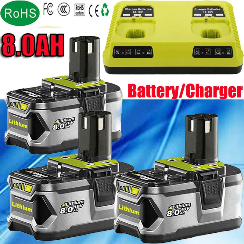 Ryobi p108 battery and charger deals