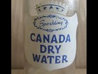 Vintage CANADA DRY Drinking Glass CLUB SODA & Glass Bottle DRY WATER Set KANSAS — photo 9