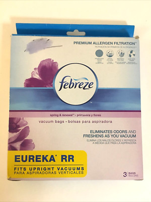 Eureka RR Vacuum Bags Febreze Spring & Renewal Scent 3 bags