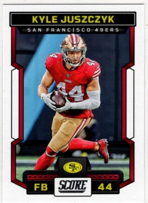 2023 Panini Score Football Kyle Juszczyk No. 177 San Francisco 49ers