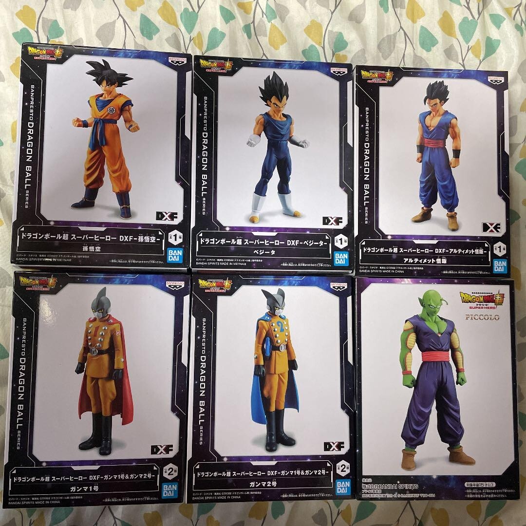 Dragonball Super Hero DXF Piccolo Gohan Goku Vegeta Gamma Figure 