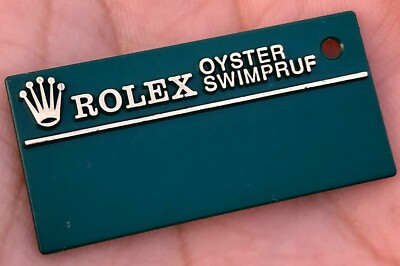 Rolex Daytona GMT-Master II Submariner Oyster Swimpruf Green Hang Tag ORIGINAL