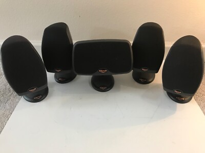 Klipsch 4 RSX-3 Sats & 1 RCX-3 speakers | eBay