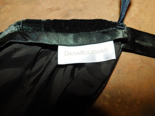 Dana Buchman Vintage oliv Seide Samt "breiteres weiches Bein" Hose, Größe 12, 1 Besitzer - Bild 5 von 7