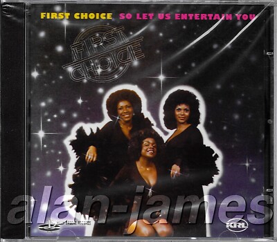 First Choice So Let Us Entertain You 2002 Philly Groove UK CD OOP RARE SEALED