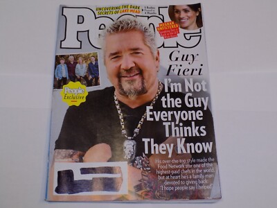 People Magazine September 19 2022 Guy Fieri Meghan Markle Harry Lake Mead Deaths