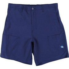 Guy Harvey Men's Low Tide Fishing Boat Shorts..Pick Size..Navy Blue..MSRP 50