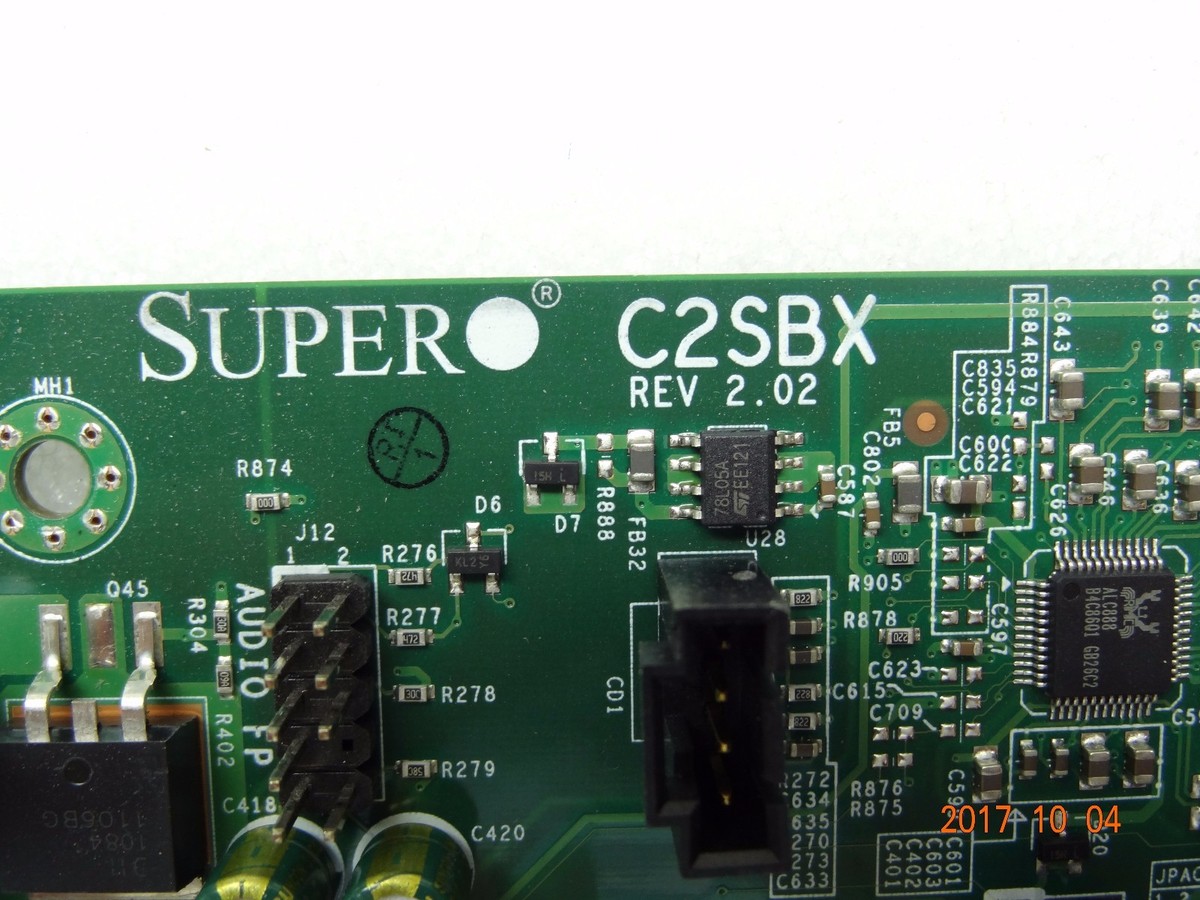 SUPER MICRO Core 2シリーズ マザーボード C2SBX+ SuperMicro C2SBX Rev 2.02 Motherboard W/ Intel E8500 Core2
