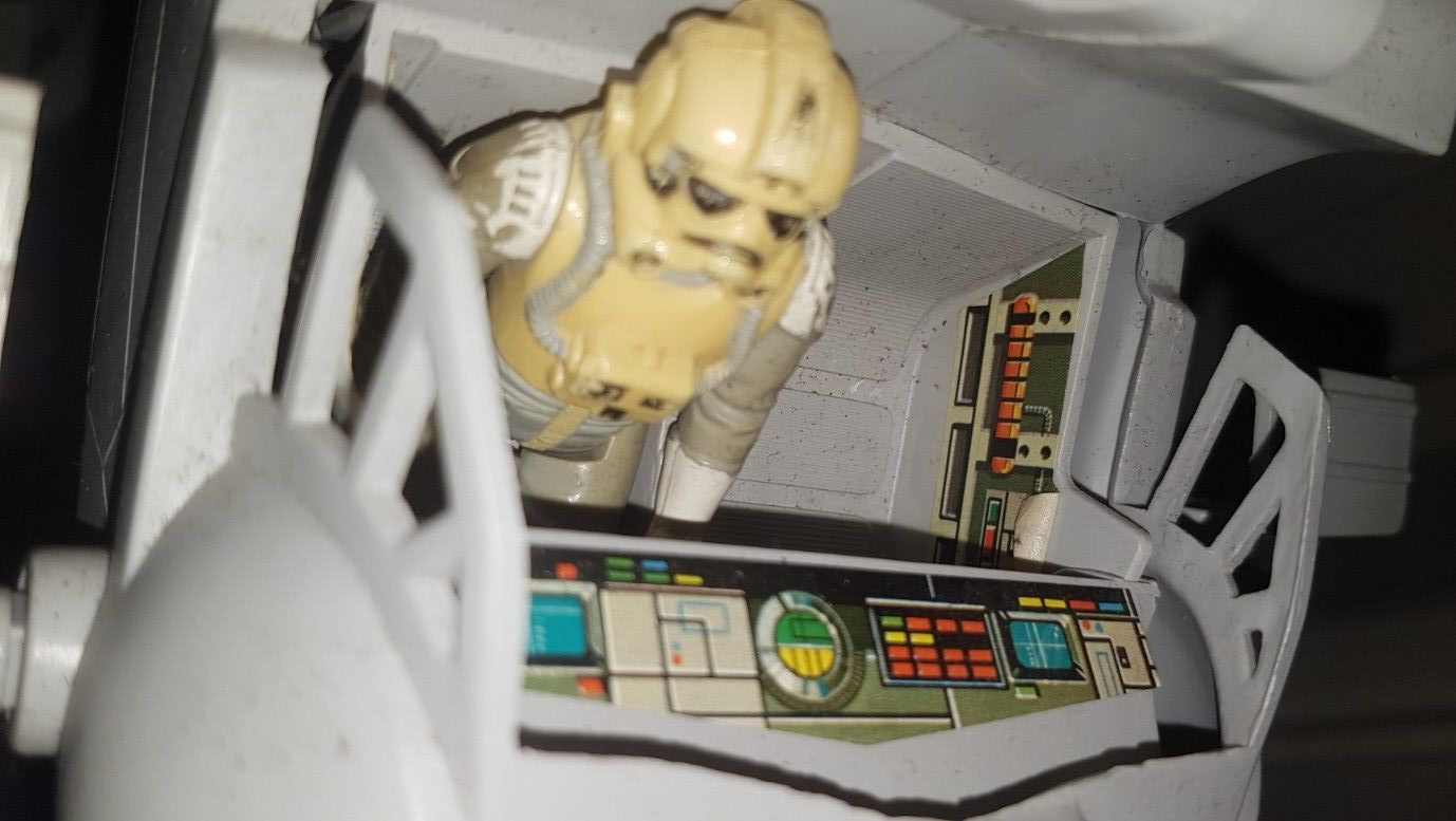 VINTAGE STAR WARS ATAT WALKER (KENNER 1981) COMPLETE BUT READ