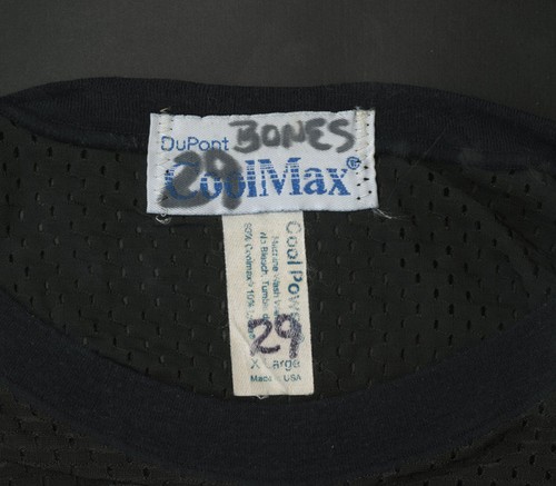 2000-01 RICKY BONES GAME USED OFFICIAL FLORIDA MARLINS PITCHING SHIRT - Picture 4 of 5