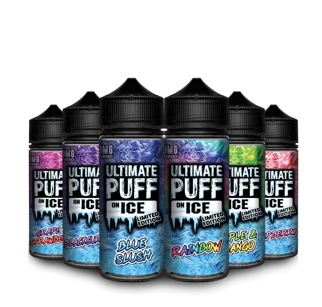 Ultimate Puff E-Liquid On Ice Series & Best Selling Flavours 0mg 100ml |  eBay UK
