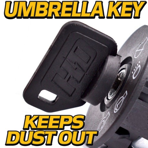 Starter Ignition Key Switch fits ExMark Toro 110-6764 w/ 2 Keys & Carabiner - 第 3/7 張圖片