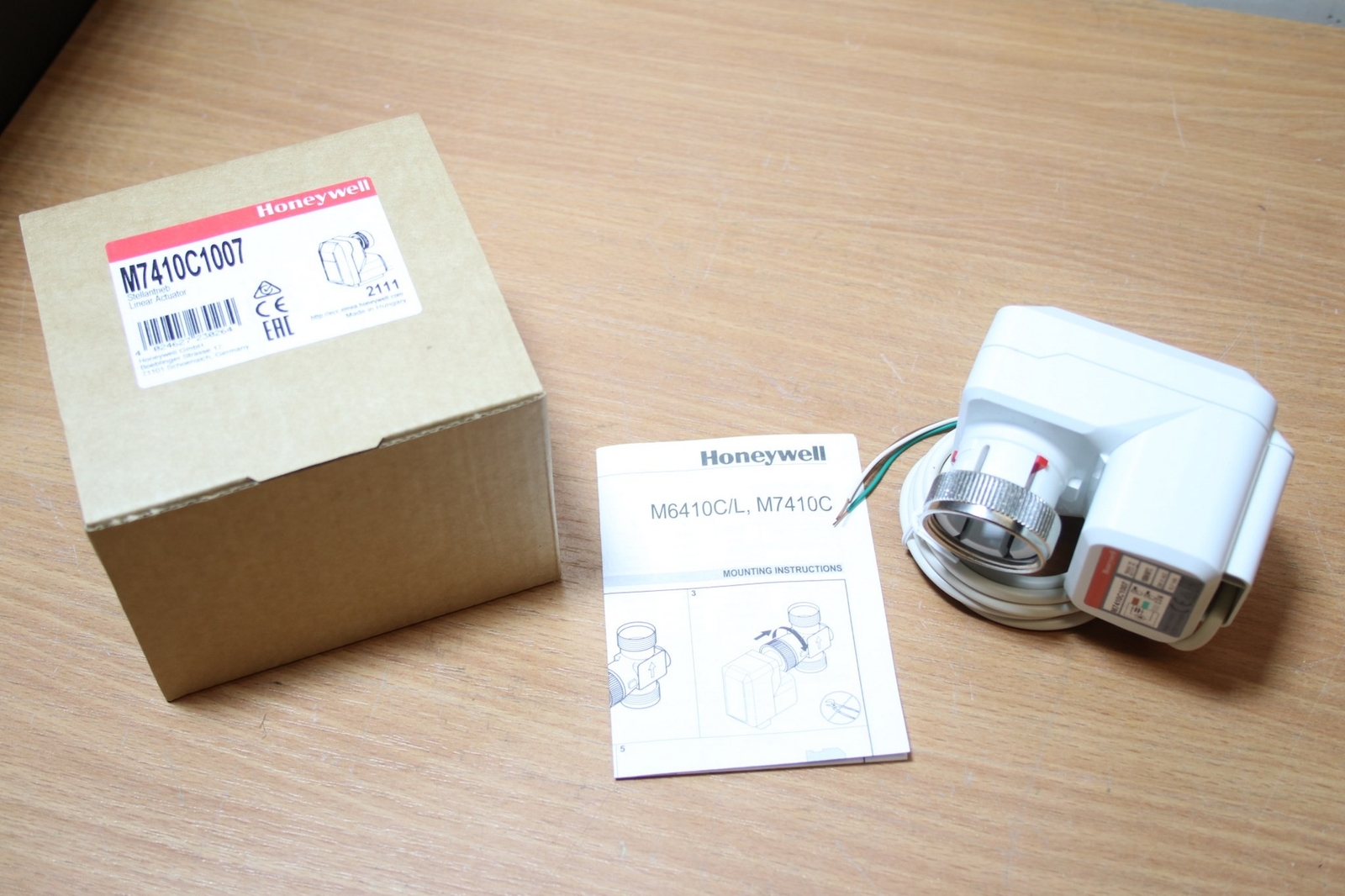 Servomoteur Honeywell M7410C1007 V58 pour régulation de vanne 3 points 24V