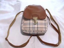 Casual And Versatile Mini Backpack Crossbody Bag Brown NWOT