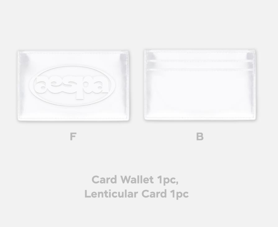 aespa Come to MY illusion POP-UP OFFICIAL MD CARD WALLET SET