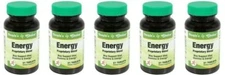 5 Bottles People’s Choice Energy 105 Tablets Guarana Green Tea Ginseng stamina