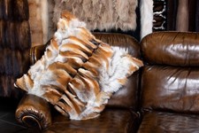 2742 European Red Fox Sides Fur Sides - Pelt Cushion Genuine Furs Real Fur