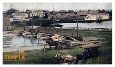 Nantucket Island (1887) View Steamboat Wharf * Art Print * Color Photo Seascape