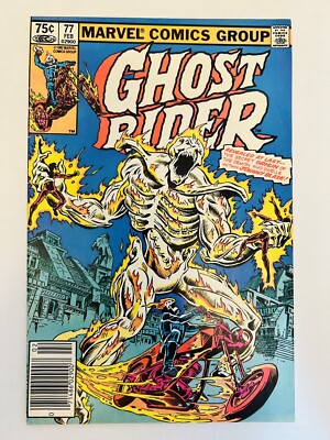 Ghost Rider 77 - KEY - Origin of Zarathos and Centurious - Newsstand Edition VF