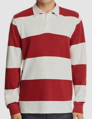 red white striped long sleeve