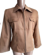 TAIFUN Bellissima giacca con zip taglia 38 caramel