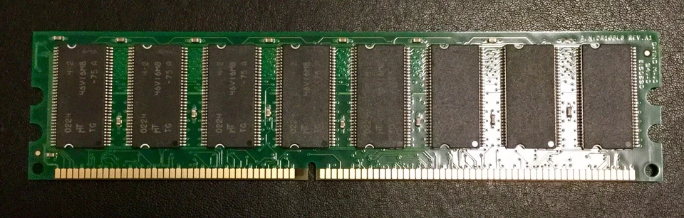 SIEMENS DDR 256MB PC2100 266Mhz Desktop Memory RAM Chip SDU03264D1B22MT-75 - Image 2 of 2