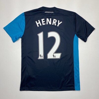 Henry #12 Arsenal 2011 2012 Away Football Shirt Soccer Jersey Nike 423983-472