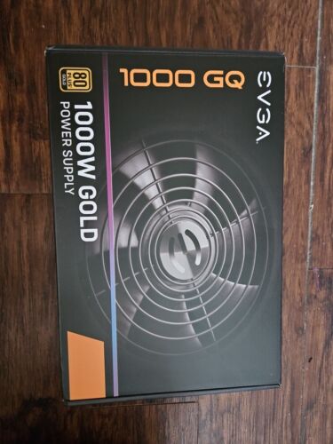 EVGA 1000 GQ 80Plus Gold 1000W Modular Power Supply