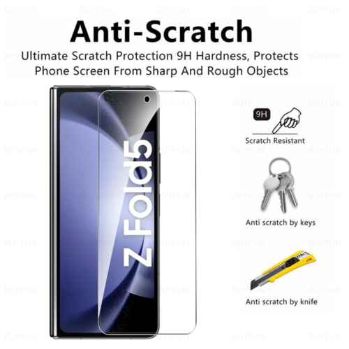 For Samsung Galaxy Z Fold 6, Z Fold 5, Z FOLD 4 Screen Protector Tempered Glass - Picture 5 of 5
