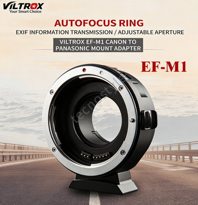Viltrox EF-M1 Adapter   Canon EF/EF-S auf M4/3 mit AF, EXIF, Firmware-Upgrade