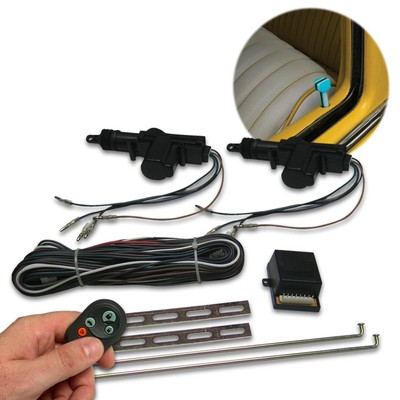 VW German Remote Keyless Power Door Lock Kit bug super beetle ghia bus 356 911