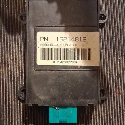 Pulled Off a 1995 Cadillac Sts. Anti Theft Pass Key