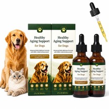 Dog Longevity Supplement with NMN, NAD , CoQ10  Resveratrol, 60-Day Green
