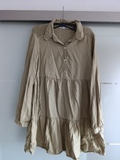 Zara, Kleid, Khaki, Gr.M
