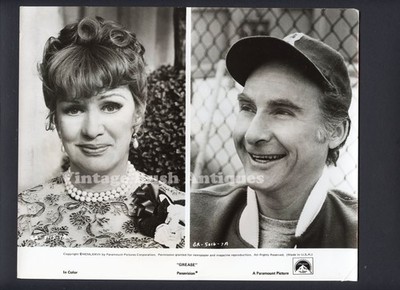 Vintage Movie Still GREASE Promo Photograph and Press Doc Eve Arden Sid Caesar