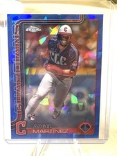 2025 Topps Chrome Sapphire Edition Angel Martinez, Angel Martinez #155 (RC) ⭐️