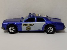 Hot Wheels Sheriff Patrol No.9526 (1985) Metalflake Blue